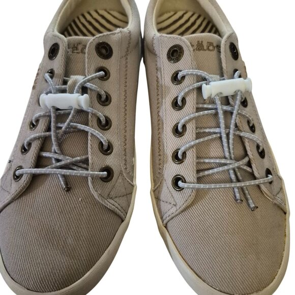 Taos Canvas Lace-Up Sneakers Womens Size 7 - Picture 1 of 5